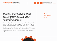 Sprocket Digital's website