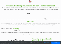 Savvy Houz Inspections's website