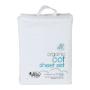 Organic Cotton Cot Sheet Set