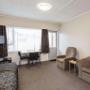 Spacious suite with sitting area