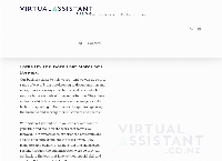 Virtual Assistant's website