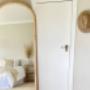 rattan mirror