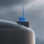 The Smart Water tank sender in operation