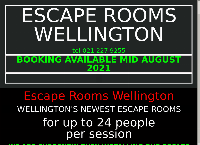 Escape Rooms Wellington's website