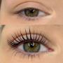 Lash lift and tint