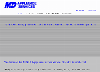 M & D Appliance Services's website