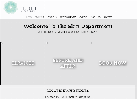 The Skin Department's website