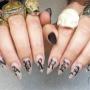 +1 Length Acrylgel extensions + Extravagant art