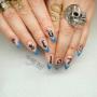 Acrylgel extensions + Extravagant art