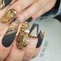 Soft Gel Extensions + Extravagant art x2