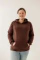 Chocolate Brown Breastfeeding Hoodie