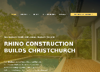 Rhino Construction's website