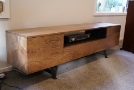 Walnut entertainment unit