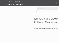 inLine chiropractic's website