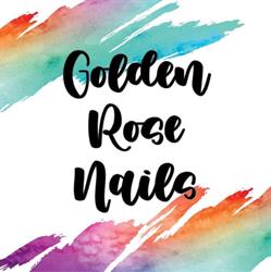 Golden Rose Nails