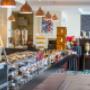 The buffet area of One80° Restaurant and Lounge Bar.