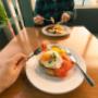 Breakfast eggs at Joes Garage Wigram