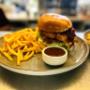 Siracha Glazed Chicken Burger