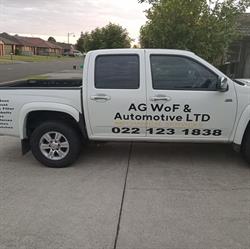 AG WoF and Automotive Limited