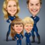Family Caricature