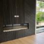 Gas fire installation