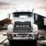 Front shot of a Mack Truck