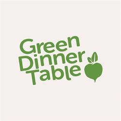 Green Dinner Table