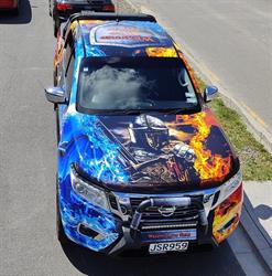 Wrapped Auto Signs