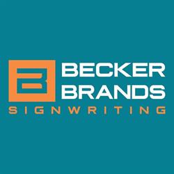 Becker Brands Signwriting