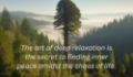 The profound power of deep relaxation