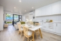 Dining and living area