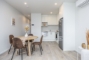 Kitchen and dining area