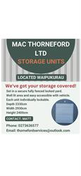storage waipukurau macthorneford