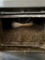 A log burner that definitely needed a clean