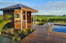 PERGOLAS CABINS AND SHEDS